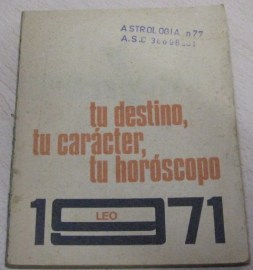 LEO HOROSCOPO 1971